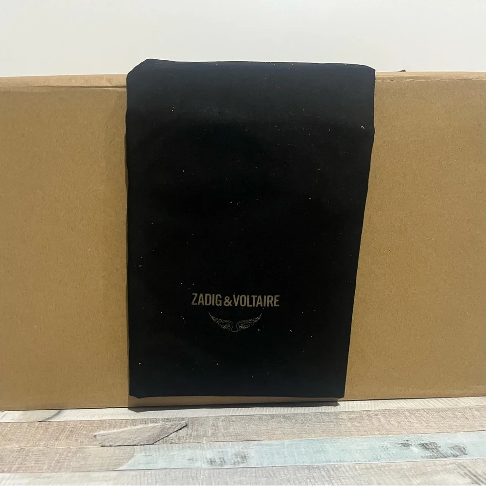 Zadig & Voltaire High Flash White Leather Platform Sneakers - Picture 8 of 8